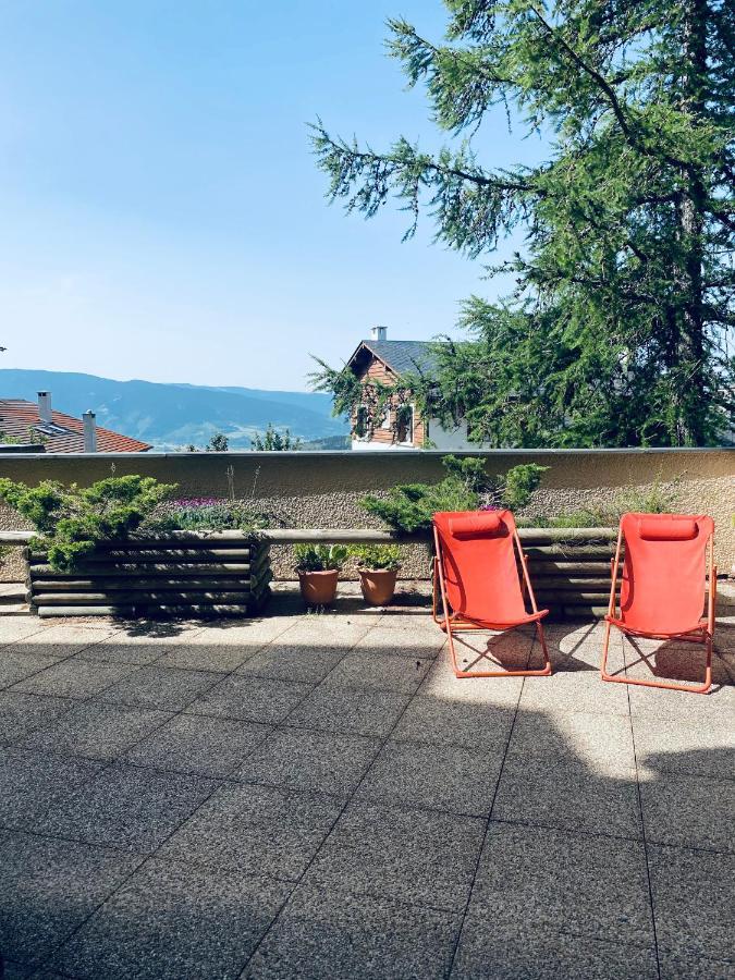 Font-Romeu : T2 Avec Grande Terrasse Et Garage Apartment Bagian luar foto